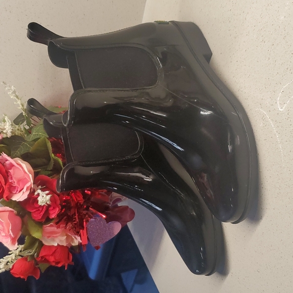 LAUREN RALPH LAUREN Tally-Bo-Rai rain booties (sz 6B) - Picture 2 of 11